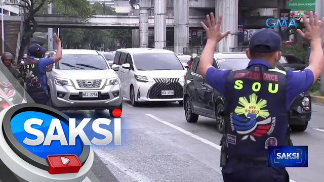 Mas mataas na multa sa mga lumalabag sa exclusive city bus lane, sinimulan nang ipatupad | Saksi