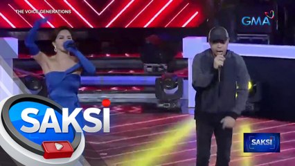 Chito Miranda at Julie Anne San Jose, nag-perform ng "Bagsakan" sa "The Voice Generations" | Saksi