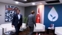 İYİ Parti lideri Akşener, Ali Babacan'a taziye ziyaretinde bulundu