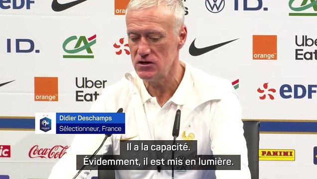 Deschamps : Zaïre-Emery ? Je pourrais être son grand-père à mon âge