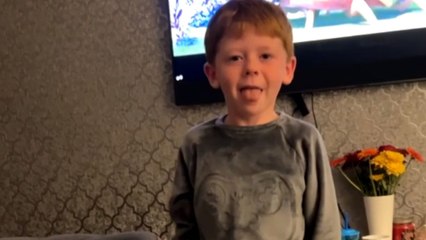 Boy lets it all go with an unintentional display of his f-art of sneezing