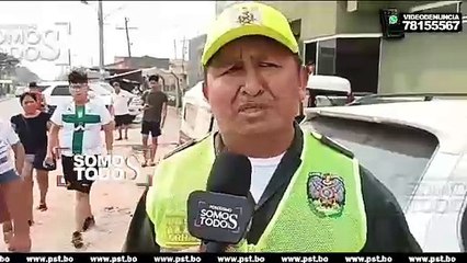 CONDUCTOR QUE ATROPELLO A UN NIÑO Y A UN PERRO, SE ENTREGÓ A LA POLICÍA 