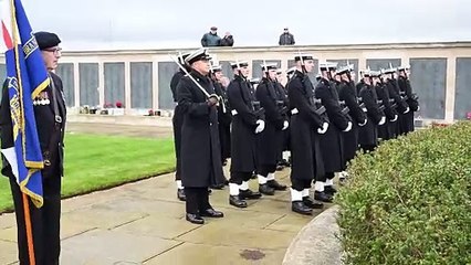 Remembrance Day service in Portsmouth and Southsea