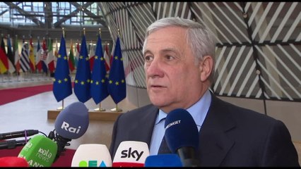 Tajani da Bruxelles: posizione unanime dei 27 per pause umanitarie