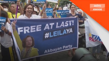 Pejuang hak asasi manusia Leila De Lima dibebaskan dengan jaminan