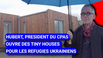 La commune de Soignies ouvre des Tiny Houses pour les réfugiés ukrainiens!