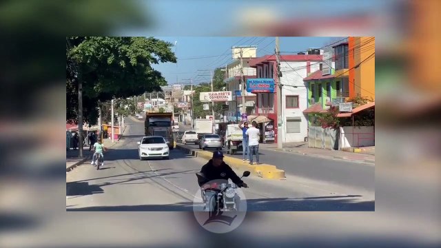 PRESENCIA MILITAR EN NAVARRETE POR HUELGA EN EL CIBAO
