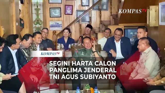 Segini Harta Calon Panglima Jenderal TNI Agus Subiyanto dari LHKPN KPK