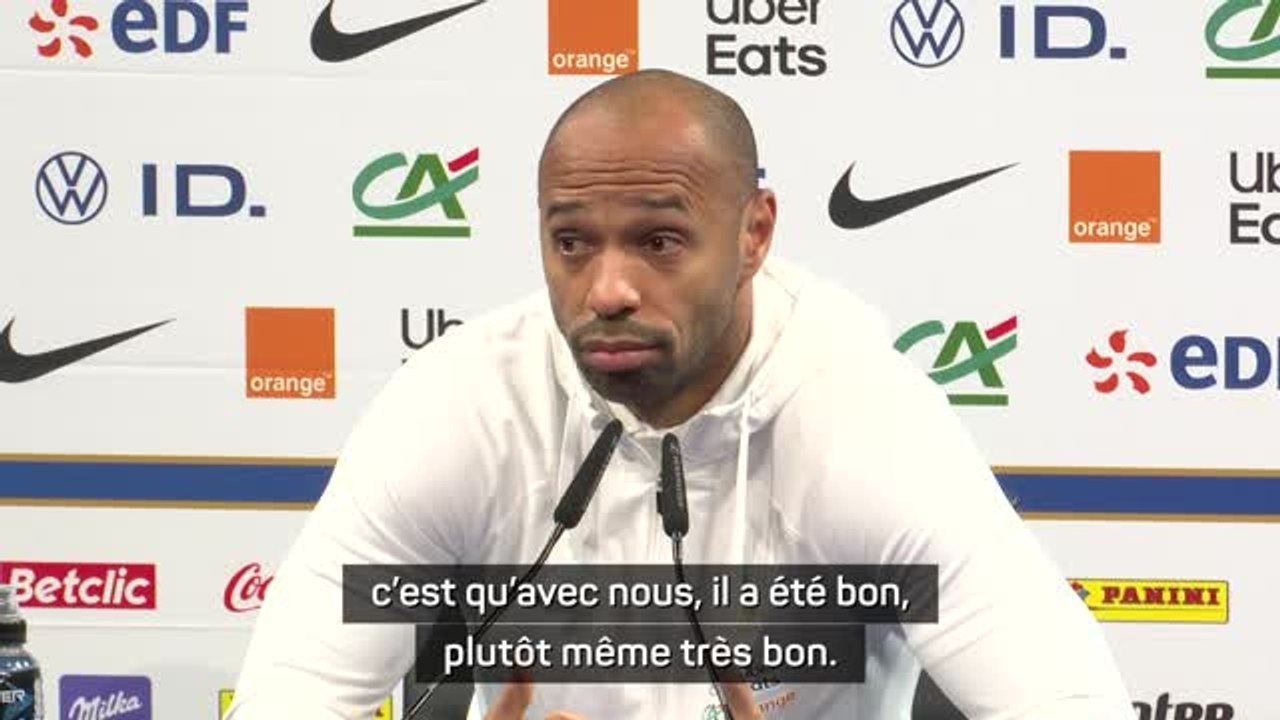 Bleuets - Henry : "Avec nous, Cherki a été bon, plutôt même très bon"