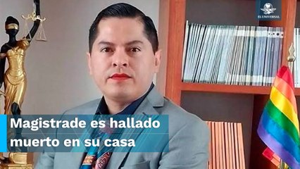 Encuentran sin vida a "magistrade" Jesús Ociel Baena en su casa en Aguascalientes