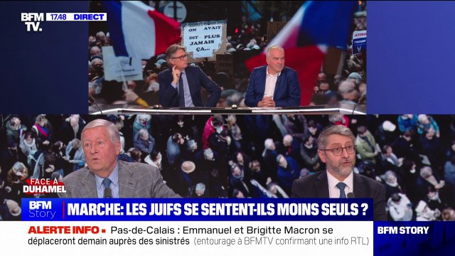 Marche contre l'antisémitisme: On se sent moins seuls , affirme le grand rabbin de France, Haïm Korsia