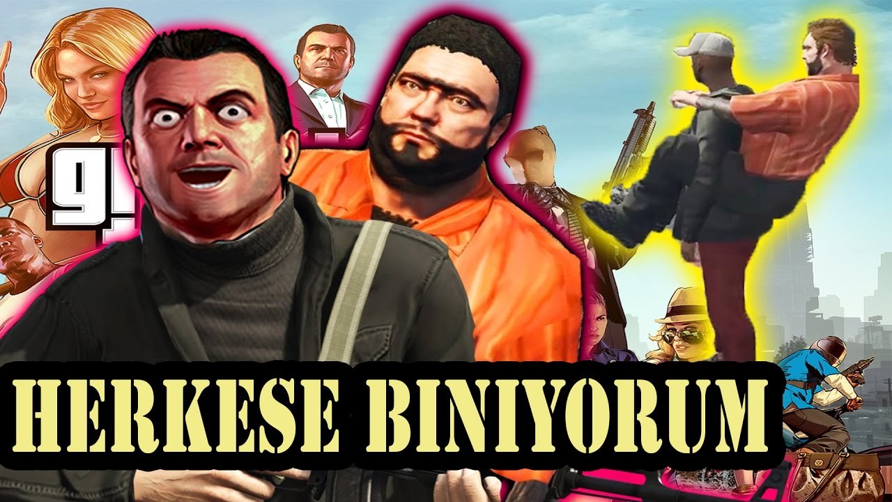 İnsanlara Binen Recep İvedik - Gta 5 Modları