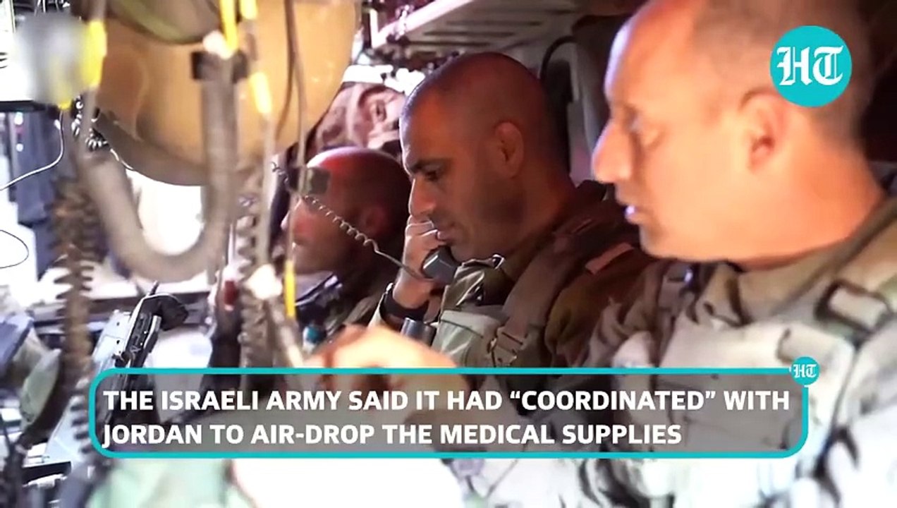 Arab_Nation_Sends_Air_Force_Plane_To_Gaza_First_Time_Since_War_Began,_Israel_Responds___Watch(720p)