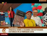 Caracas | Autoridades dijeron presente en la FILVEN 2023 desde Catia en honor a Colombia