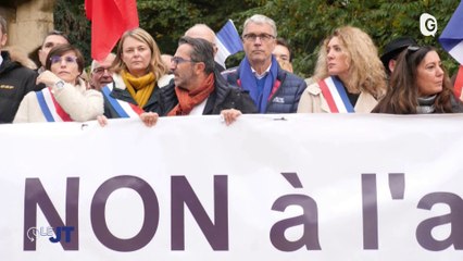 Le JT - 13/11/23 - Marche contre l'antisémitisme, passerelle de la Bâtie, Le Fast de la Métropole - Le JT - TéléGrenoble