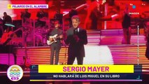 Sergio Mayer no hablará del romance de Luis Miguel con Issabela Camil en su libro