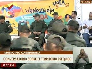 Falcón | Gob. Victor Clark lideró conversatorio sobre la Guayana Esequiba en el mcpio. Carirubana