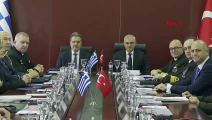 Türkiye ve Yunanistan arasında Güven Arttırıcı Önlemler (GAÖ) toplantısı yapıldı