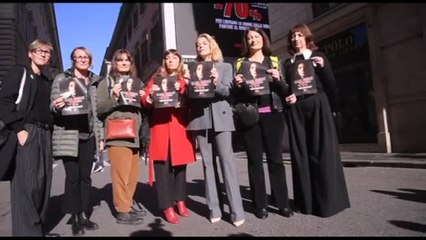 ActionAid lancia a Roma "Black FreeDay" con Claudia Gerini