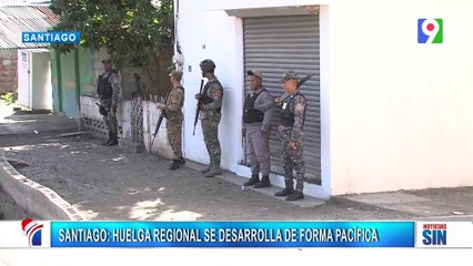 Huelga contra canasta familiar y otros servicios se desarrolla pacíficamente | Primera Emisión SIN