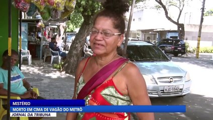 Mistério: morte em cima do vagão do metrô
