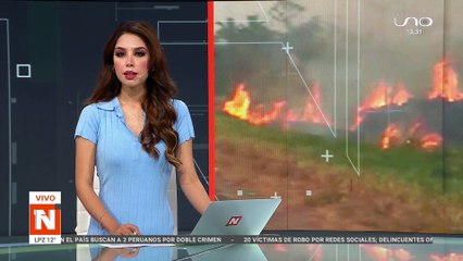 Santa Cruz sigue con aire contaminado por los incendios