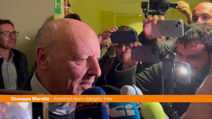 Marotta "Gara con Juve? La affronteremo con calma"