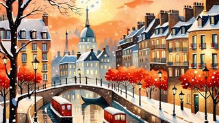 Bonjour Paris - An overview of the city of Paris created in digital art.