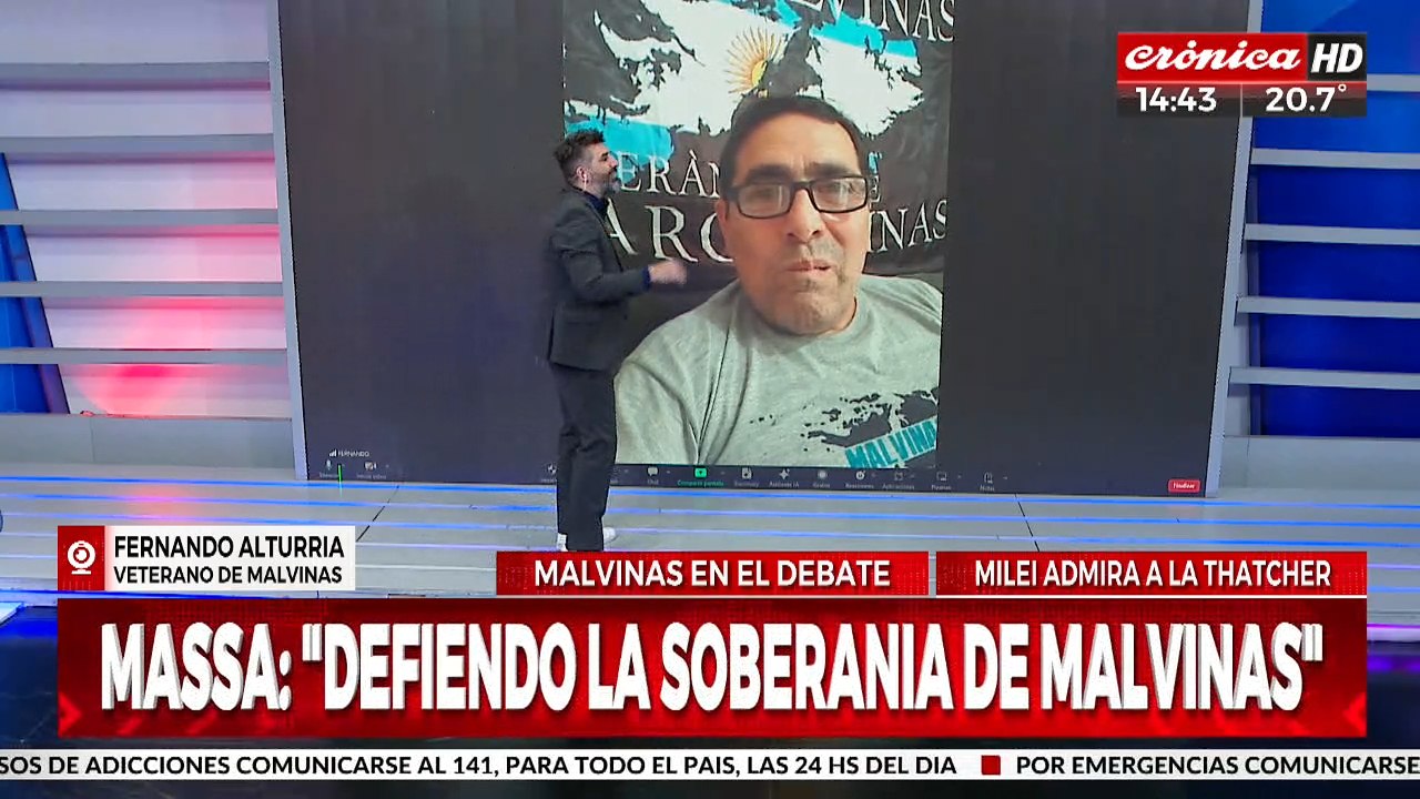 Tras los dichos de Milei sobre Tatcher, habló un veterano de Malvinas: "Me genera indignación y tristeza"