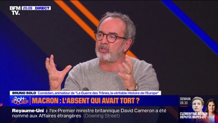 Marche contre l'antisémitisme: pour Bruno Solo, Emmanuel Macron avait "le devoir d'être là"
