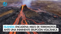 Islandia encadena miles de terremotos ante una inminente erupción volcánica en Grindavík