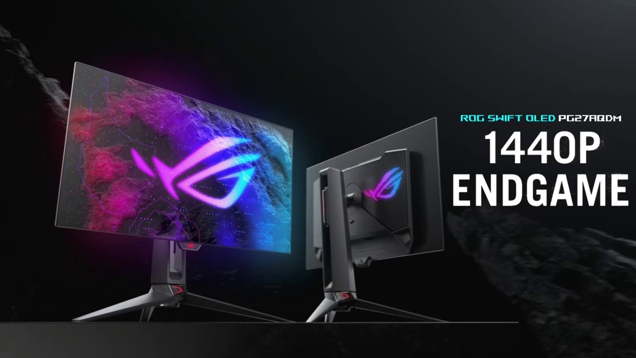 Monitor Gamings ASUS ROG SWIFT OLED PG27AQDM | 240HZ - 0,03ms - HDR10 - VRR ¡sin palabras! 