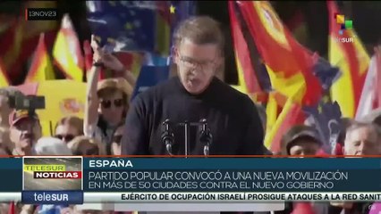España: Manifestante de extrema derecha piden nuevas elecciones