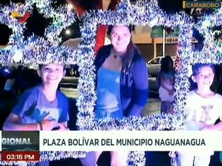 Ciudadanos del edo. Carabobo dan la bienvenida a la navidad