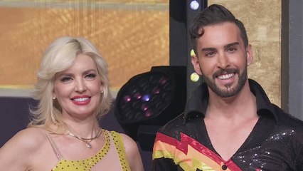 Isabel Madow y Roberto Carlo muestran su química, pero tropiezan en el baile