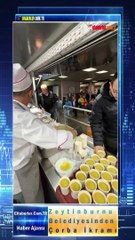 Zeytinburnu Belediyesinden Çorba İkramı