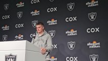 Raiders QB Aidan O'Connell Post Win Over the Jets