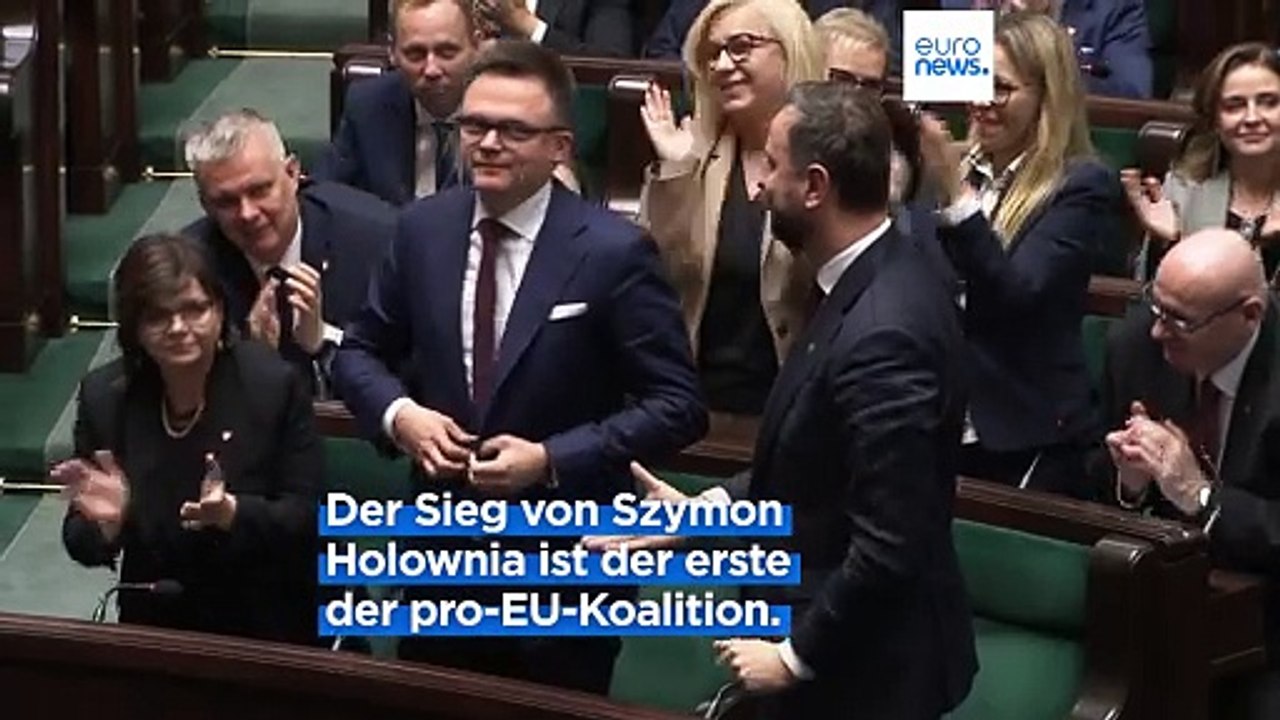 Polen bekommt neuen pro-europäischen Parlamentspräsidenten