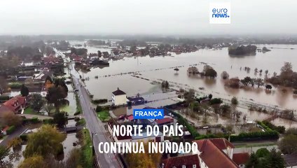 Seis departamentos franceses em alerta por causa do mau tempo