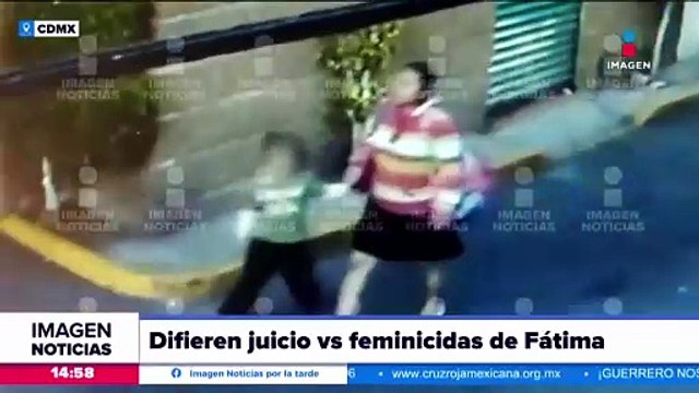 Difieren el juicio contra los presuntos feminicidas de la niña Fátima