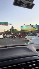 VÍDEO: Acidente deixa dois feridos e trânsito fica congestionado na Av. Paralela