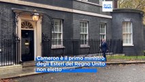 Uk, ritorna a sorpresa David Cameron agli Esteri: tira aria di crisi per il governo Sunak
