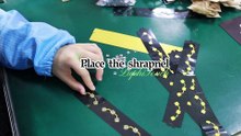 Place the shrapnel