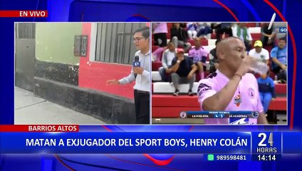 Henry Colán: exjugador de Sport Boys fallece tras balacera en Barrios Altos