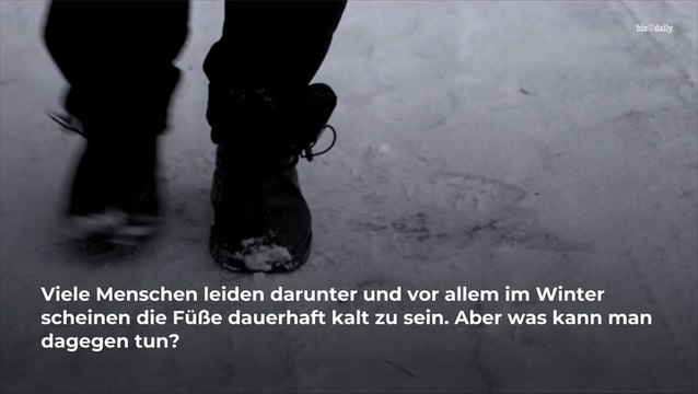 Kalte Füße: Diese Tricks helfen dagegen!