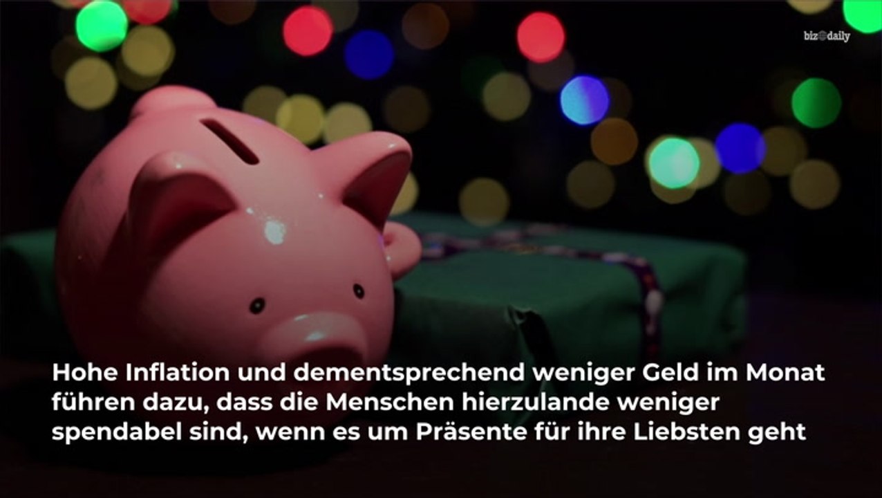 Jeder Fünfte spart an Weihnachtsgeschenken
