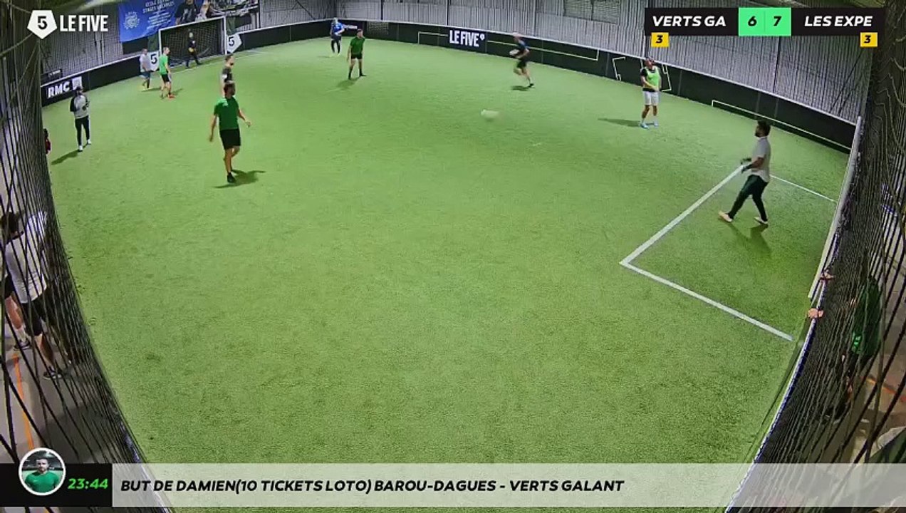 But de Damien(10 tickets LOTO) Barou-dagues - VERTS GALANT
