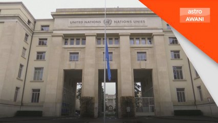 Bendera PBB dikibar separuh tiang hormati kakitangan terkorban di Gaza