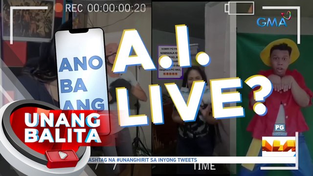 A.I. Live o Artificial Intelligence Live, nauusong content sa social media | UB