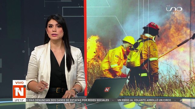 Problemas en 8 municipios por 13 incendios forestales activos